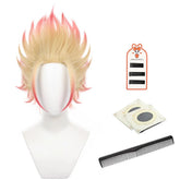 Halloweez Blue Lock Manga Anime Shidou Ryusei Cosplay Wig U20 NO.13 Football Rose Net Synthetic Fiber Adjustable Heat Resistant - Halloweez