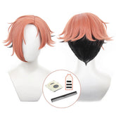 Halloweez Blue Lock Manga Shuto Sendou Cosplay Wig - Synthetic Fiber, Adjustable, Heat Resistant - Halloweez