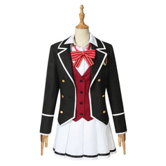 Halloweez Juliet Black Dogs House Female Uniform Cosplay Costume - Halloweez