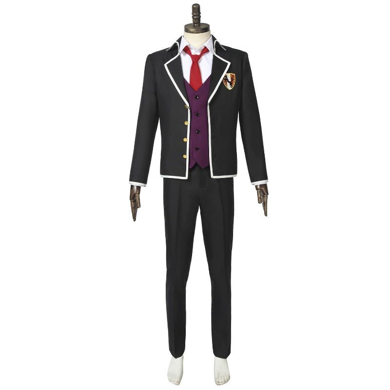 Halloweez Boarding School Male Uniform Cosplay Costume - Juliet Black Dog Edition - Halloweez