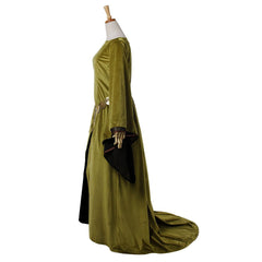 Elegant Elinor Cosplay Costume | Victorian-Inspired Renaissance Wedding Dress for Women - Halloweez