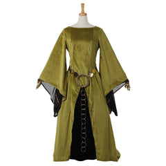 Elegant Elinor Cosplay Costume | Victorian-Inspired Renaissance Wedding Dress for Women - Halloweez