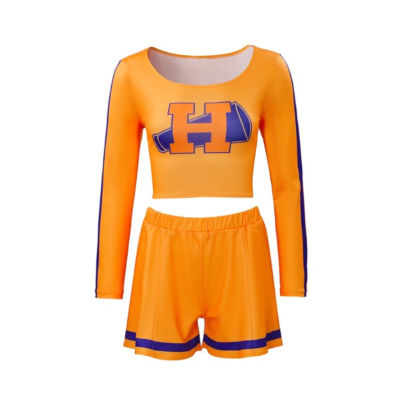 Halloweez Cheerleader Costume for High School Girls - Stylish Two-Piece Cheerleading Outfit - Halloweez