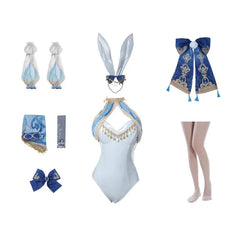 Stylish Halloweez Bunny Girl Cosplay Costume - Genshin Impact Nilou Edition - Halloweez