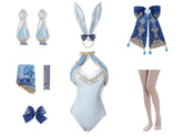 Stylish Halloweez Bunny Girl Cosplay Costume - Genshin Impact Nilou Edition - Halloweez