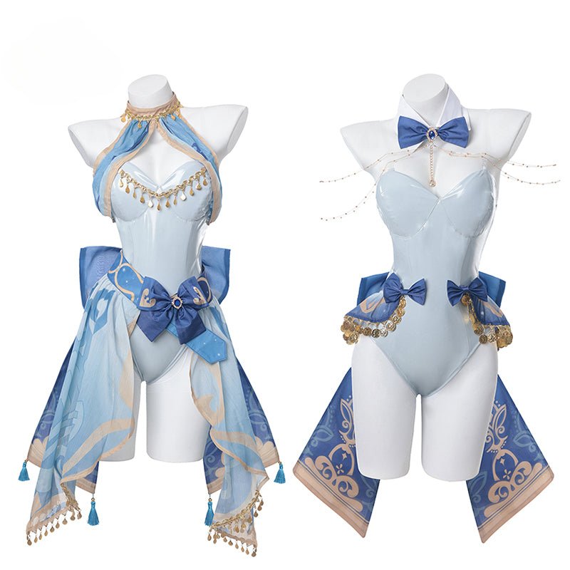 Stylish Halloweez Bunny Girl Cosplay Costume - Genshin Impact Nilou Edition - Halloweez