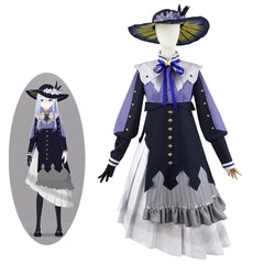 World Project Yoisaki Kanade PJSK Cosplay Costume Women's Dress Anime Irregular Collar - Halloweez
