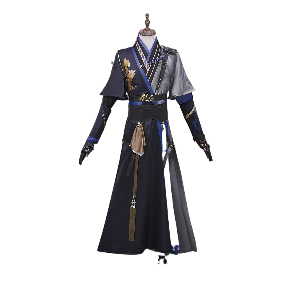 Halloweez Raven Fu Rong Cosplay Costume – Premium Male Game Character Attire for Enthusiasts - Halloweez