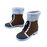 1650 Blue Archive Maki Natsume Camping Cosplay Shoes for Anime Conventions - Halloweez