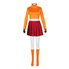 Scooby-Doo Velma Cosplay Costume - Authentic Role Performance Outfit - Halloweez