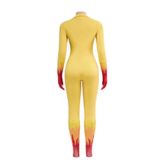 Firestar Cosplay Costume – Premium Spider-Man and His Amazing Friends Outfit for Superhero Fans - Halloweez