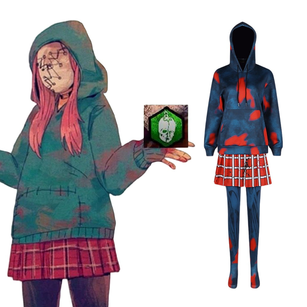 Dawn of the Dead Cos Killer Legion Skin Susie Cosplay Costume for Halloween Horror Game Character Performance - Halloweez