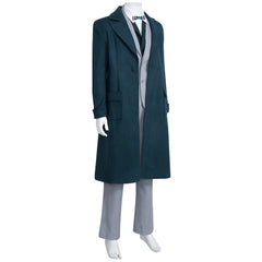 Stunning Fantastic Beasts: The Secrets of Dumbledore Newt Scamander Cosplay Costume by Halloweez for Halloween - Halloweez