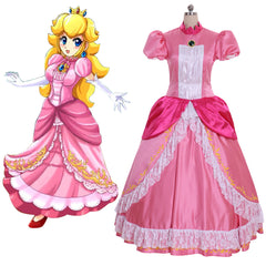 Embrace Your Inner Princess with the Halloweez Daisy Cosplay Costume | Inspired by Peach's Sister - Halloweez
