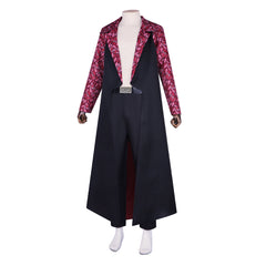 One Piece Warlord of the Sea Hawkeye Mihawk Cosplay Costume Anime Role-Playing Outfit - Halloweez