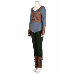 Womens Halloweez Ciri Costume - Witcher Inspired Halloween Outfit for Cosplay Parties - Halloweez