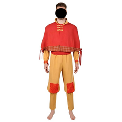Avatar The Last Airbender Aang Cosplay, Custom Season 2 Outfit for Halloween & Comic Con