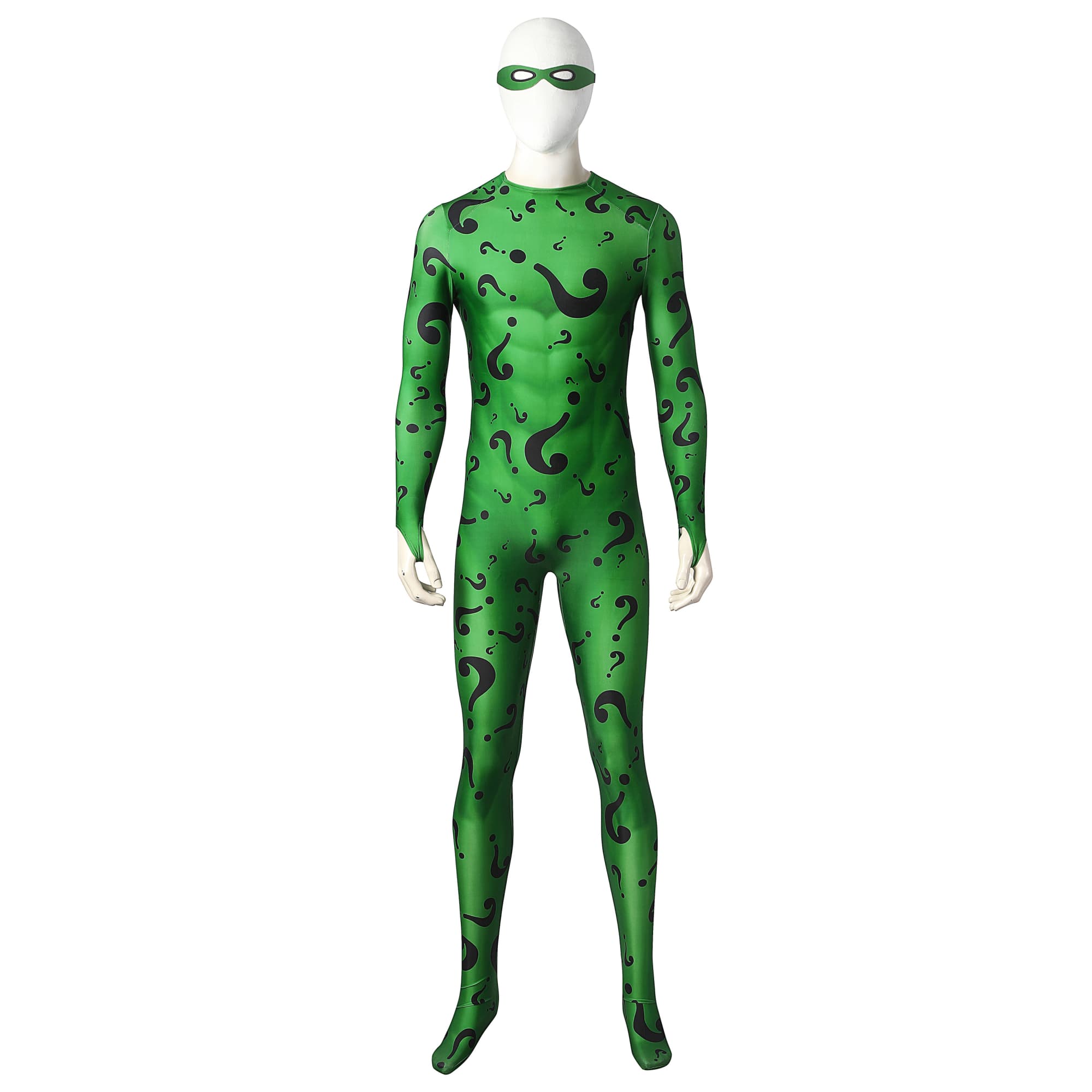 Official Jim Carrey Riddler Costume from Batman Forever Movie - Halloweez