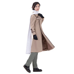 Halloweez Hetalia Ivan Braginski Gray Cotton Coat - Axis Powers Inspired - Halloweez