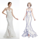 Path to Nowhere Crimson Banquet Full Costume Set - Villain Sin Themed Formal Attire