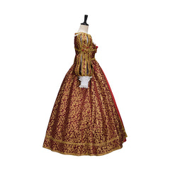 Royal Noble Lady Dress Cosplay Costume – Elegant & Authentic Anime Outfit - Halloweez