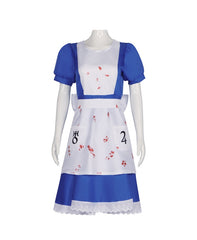 Alice Madness Returns Cosplay Maid Dress Halloween Costume Role Play Stage Performance Clothing - Halloweez