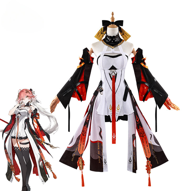 Halloweez Wuthering Waves Changli Cosplay Costume - Magistrate Counselor Changli Dress for Women - Halloweez