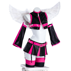 Halloweez Cosplay Costume - Jigen No Ririsa Inspired Anime Halloween Outfit - Halloweez