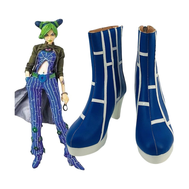 JOJO's Bizarre Adventure Jolyne Cujoh Cosplay Shoes for Anime Expo - Halloweez