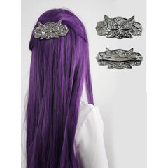 Halloweez Beyond Journey's End Anime Fren Cosplay Wig - Long Purple Rose Net Synthetic Fiber - Adjustable Size - Gift - Halloweez