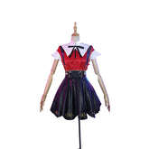 Halloweez Needy Girl Overdose Cosplay Outfit - Stylish Black Faux Leather Skirt Ensemble - Halloweez