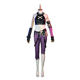 League of Legends Arcane Jinx Cosplay Costume, Full Set, Custom-Made Halloween Outfit