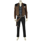 Halloweez Han Solo Cosplay Set - Jacket, Pants, Belt for Star Wars Fans - Halloweez