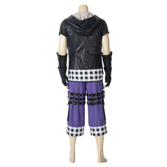 Halloweez Riku Cosplay Costume - Premium Black Jacket Uniform Coat - Halloweez