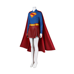 New Superman Legacy Supergirl Cosplay Costume Outfit