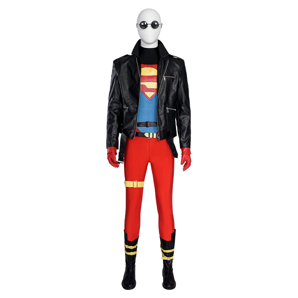 Halloweez Superboy Conner Kent Cosplay Costume Set - No Shoes - Halloweez