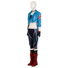 Halloweez Cammy White Cosplay Costume - Street Fighter Inspired Look for Halloween & Gaming Parties - Halloweez