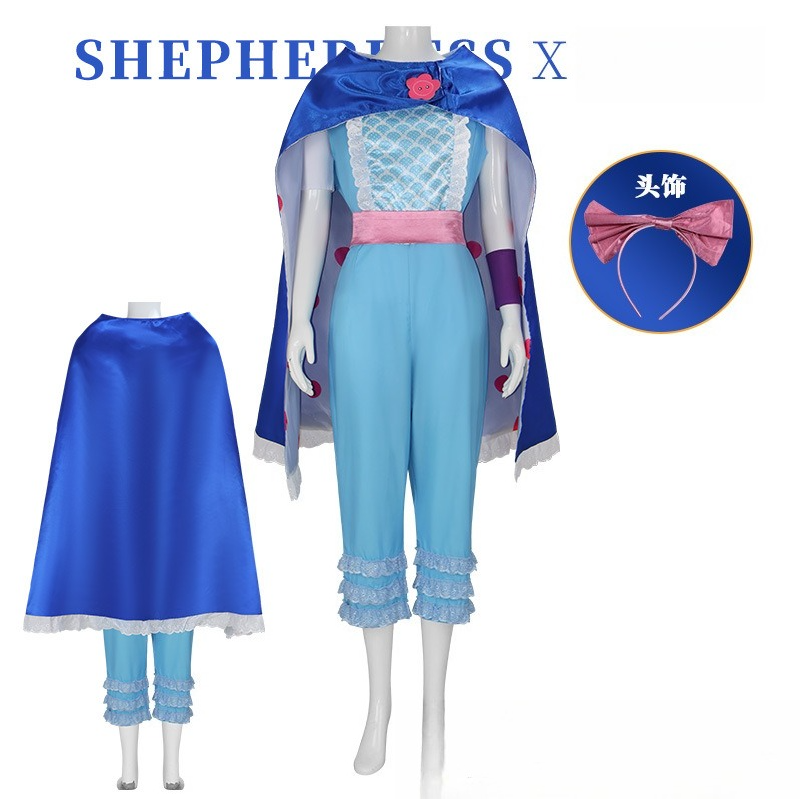 Sweet Lace Bo Peep Cosplay Dress From Toy Story 4 Ready In Stock For Fan - Halloweez