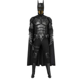 The Batman 2022 Movie Bruce Wayne Robert Pattinson Version Cosplay Costume - Halloweez