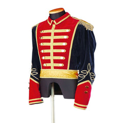 Regal Medieval Military Officer Jacket - Ballet Parade Cosplay Coat for Performances | Halloweez - Halloweez