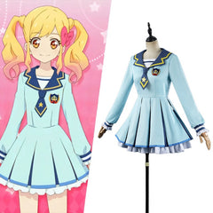 Aikatsu Stars! Yume Nonohara Seido Academy School Uniform Cosplay Costume Set - Halloweez
