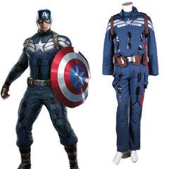 Halloweez Captain America Cosplay Costume - NewBody Edition - Halloweez