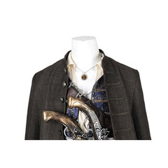Halloweez Captain Jack Sparrow Cosplay Costume Set - Premium Adult Pirate Outfit for Halloween - Halloweez