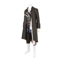 Halloweez Captain Jack Sparrow Cosplay Costume Set - Premium Adult Pirate Outfit for Halloween - Halloweez