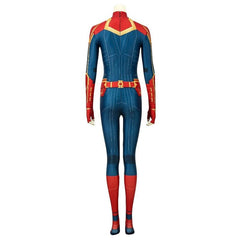 Halloweez Captain Marvel Digital Printed Cosplay Costume for Enthusiasts - Halloweez