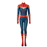 Halloweez Captain Marvel Digital Printed Cosplay Costume for Enthusiasts - Halloweez