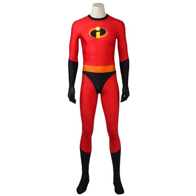 Stylish Carnaval Bodysuit - Bob Man Parr Cosplay Costume for Halloween - Halloweez