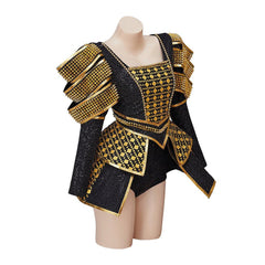Elegant Catherine of Aragon Costume | Halloweez Six The Musical Cosplay Dress | Women's Broadway Theater Outfit - Halloweez