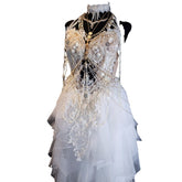 Pearl Bodysuit Exotic Style Fairy Angel Dress for EDC and Cosplay - Halloweez