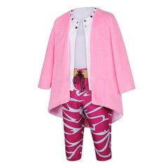 One Piece Donquixote Doflamingo Cosplay Costume for Halloween and Anime Events - Halloweez